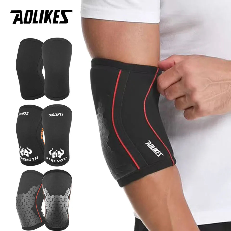 Weight lifting Elbow Brace Support Neoprene Compression - Supersell
