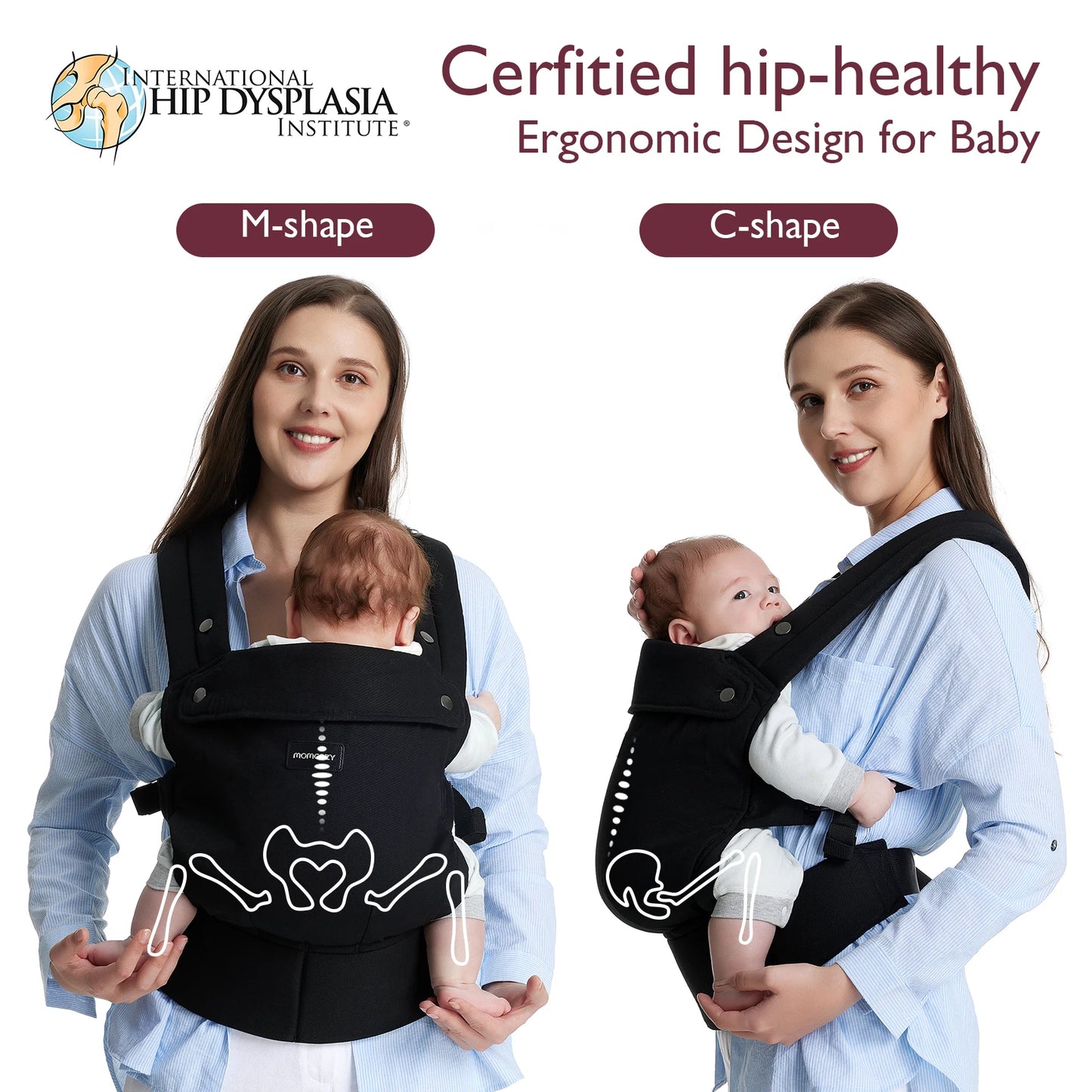 Momcozy Baby Carrier Newborn to Toddler Ergonomic Cozy Carrier