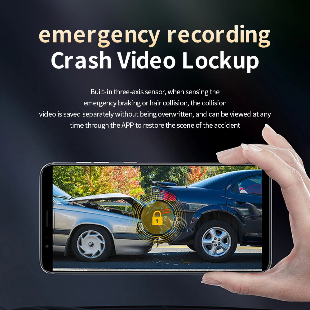 HP car dash camera 4k HD - Supersell