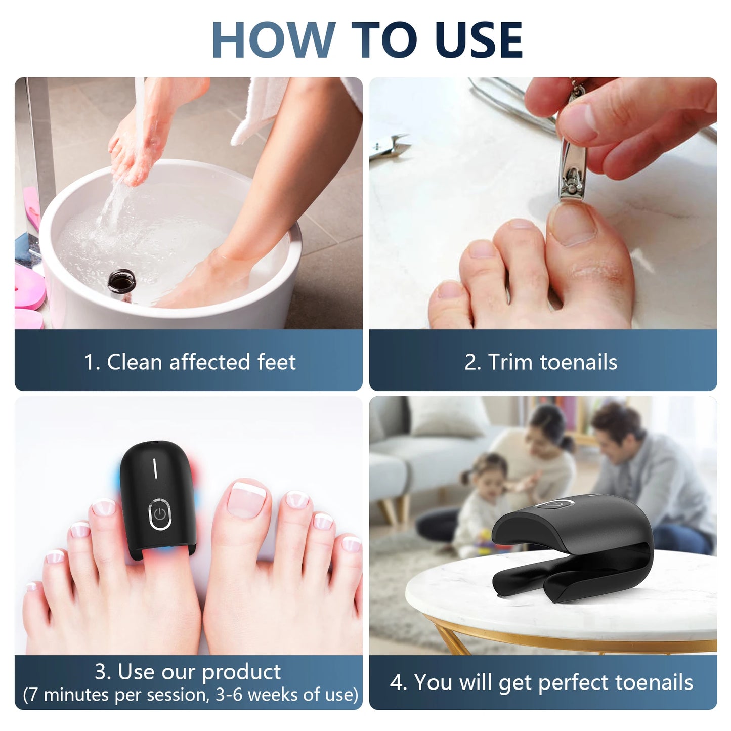 KTS Nail Fungus Laser Device Toenail Laser Therapy Machine - Supersell