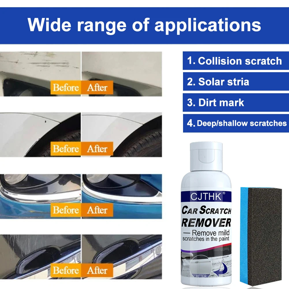 Car Scratch Remover with Wax for all Car Colours - Supersell