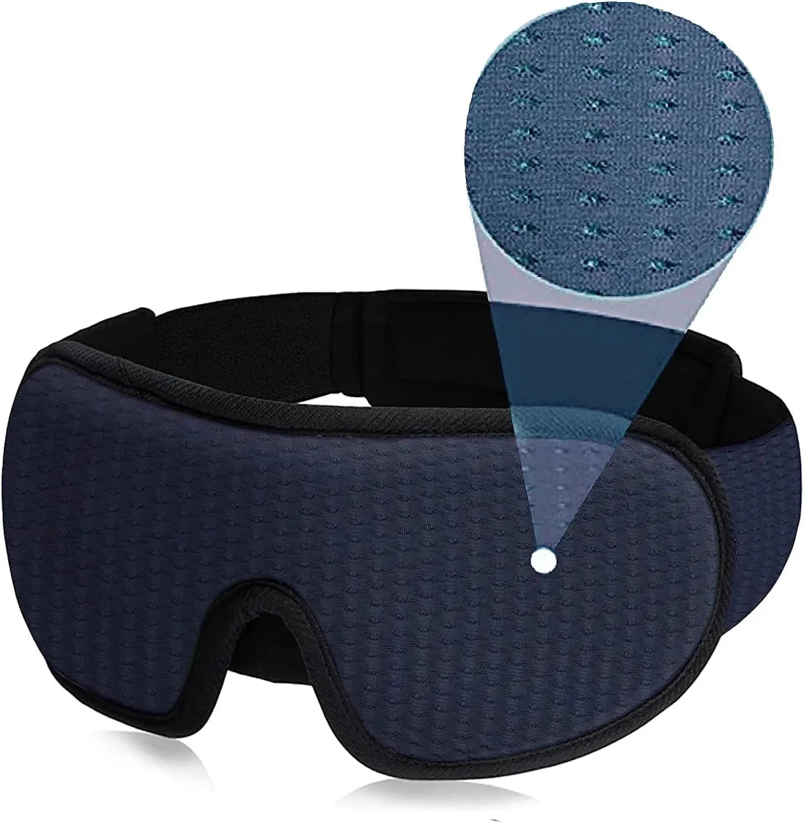 3D Mask for Sleep Eye Mask Lights Blockout Soft Pad - Supersell