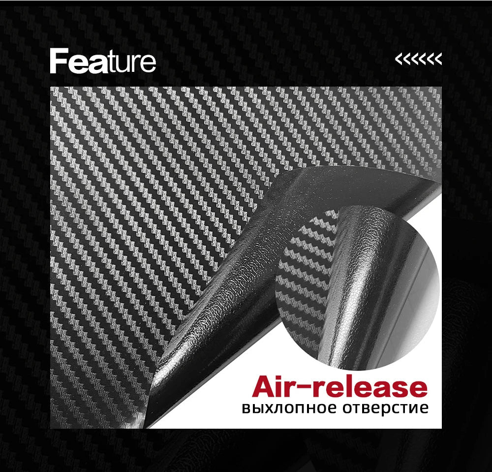 6D Carbon Fiber Car Wrap Film – Waterproof Vinyl Sticker - Supersell