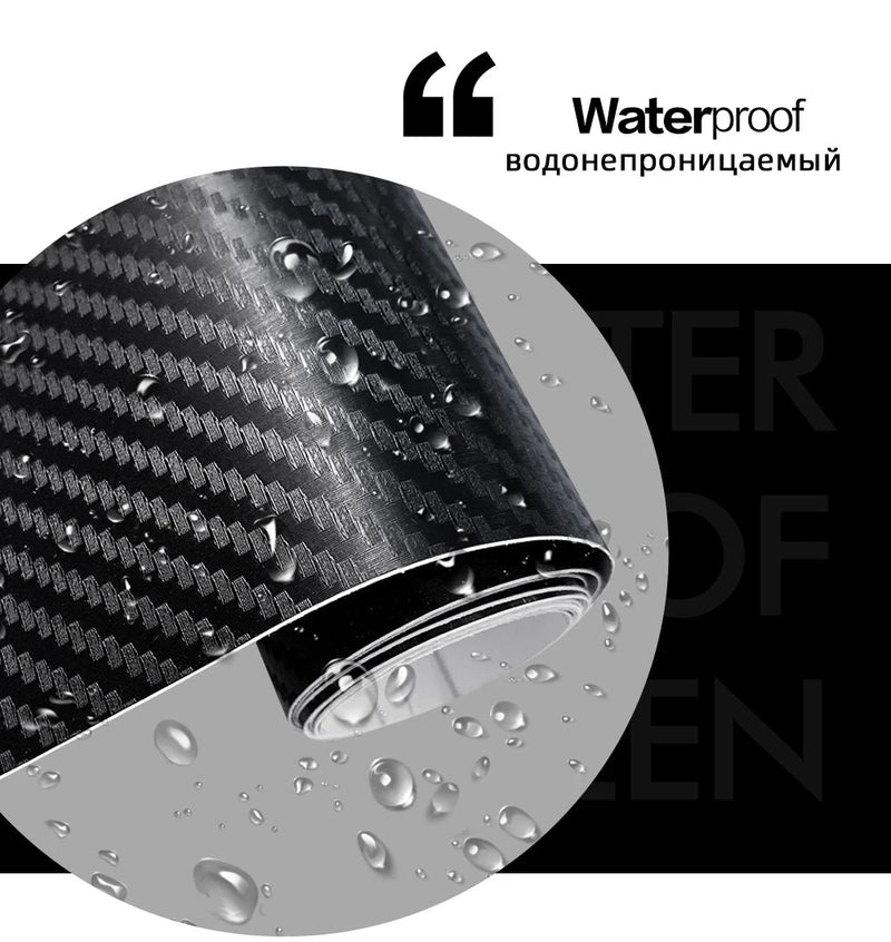 6D Carbon Fiber Car Wrap Film – Waterproof Vinyl Sticker - Supersell