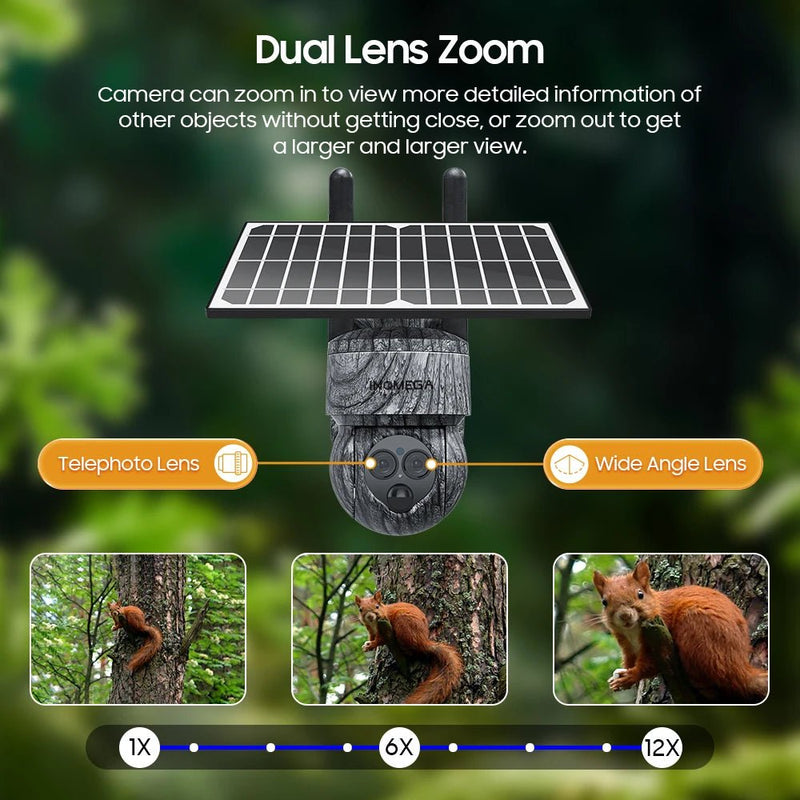 8MP 4G SIM Card / WIFI Solar Outdoor Camera - Supersell