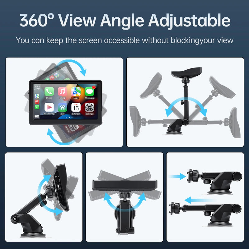 Portable Car Touch Screen for Android and iOS - Supersell