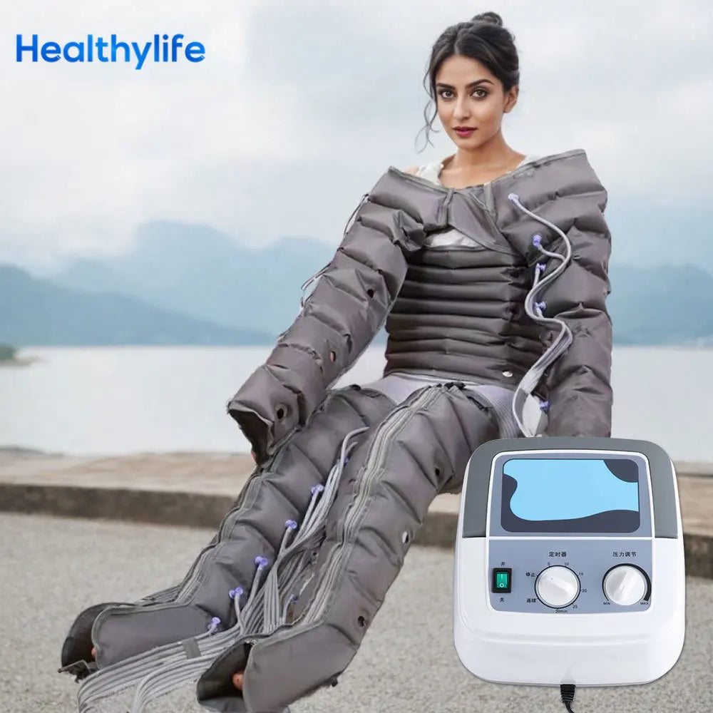 Air Wave Pressotherapy Machine - Lymphatic Drainage & Muscle Relaxer - Supersell 