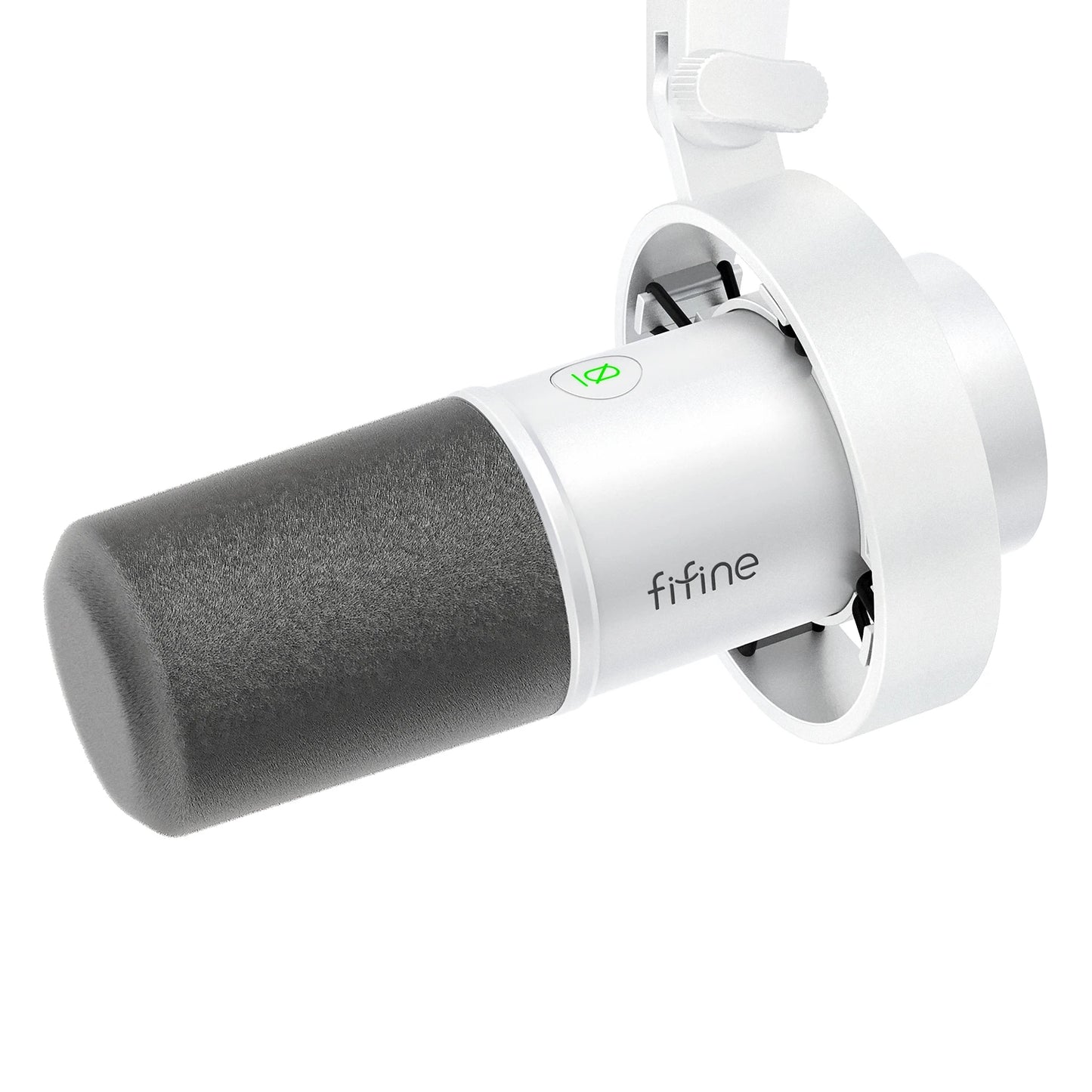 FIFINE USB/XLR Dynamic Microphone with Shock Mount - Supersell 