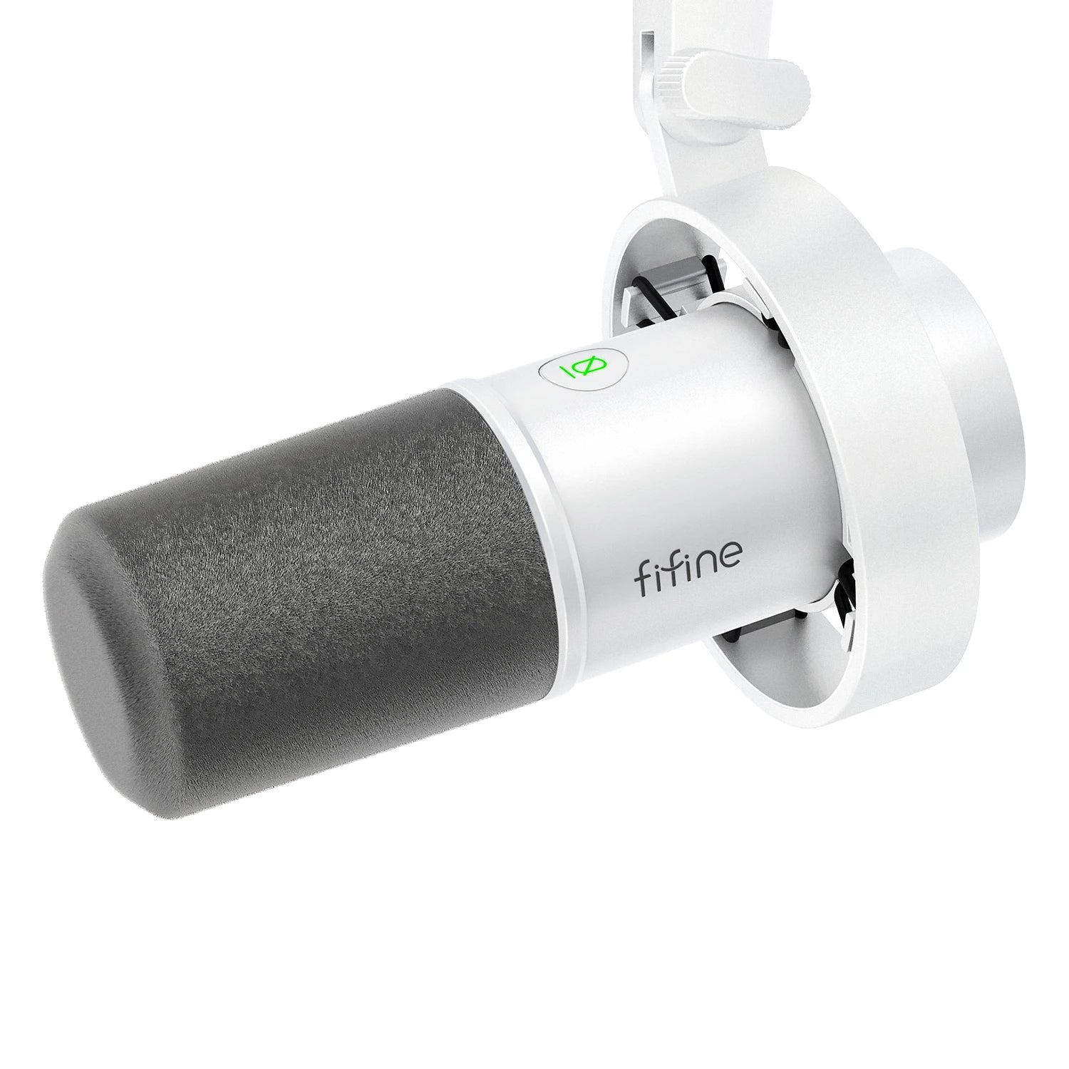 FIFINE USB/XLR Dynamic Microphone with Shock Mount - Supersell 
