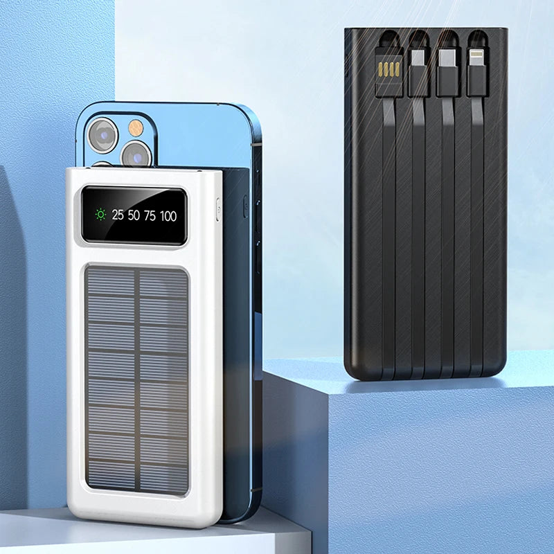 Xiaomi Solar Power Bank 200000mAh Solar Battery Large Capacity - Supersell