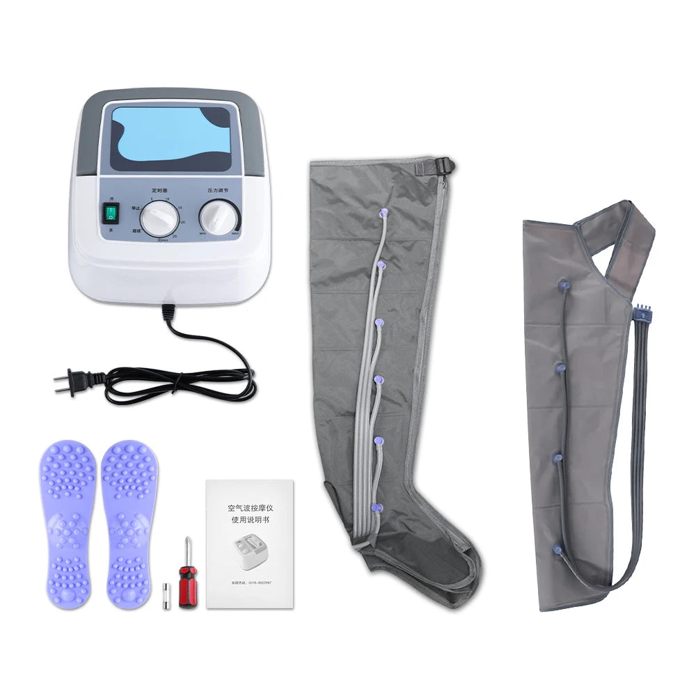 Air Wave Pressotherapy Machine - Lymphatic Drainage & Muscle Relaxer - Supersell 