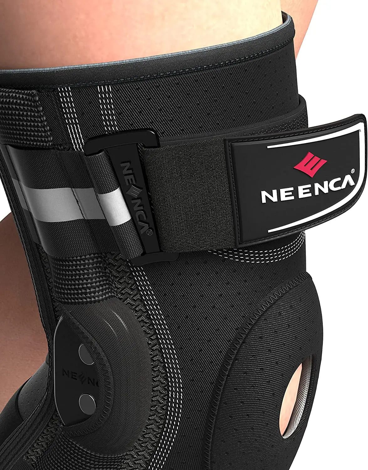 Hinged Knee Brace for Knee Pain Knee Support with Side Stabilizers Joint Pain Relief Arthritis Meniscus Tear ACL PCL - Supersell