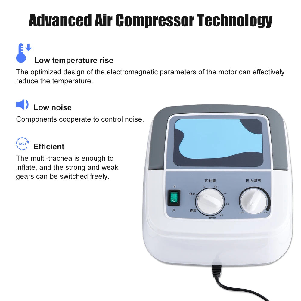 Air Wave Pressotherapy Machine - Lymphatic Drainage & Muscle Relaxer - Supersell 