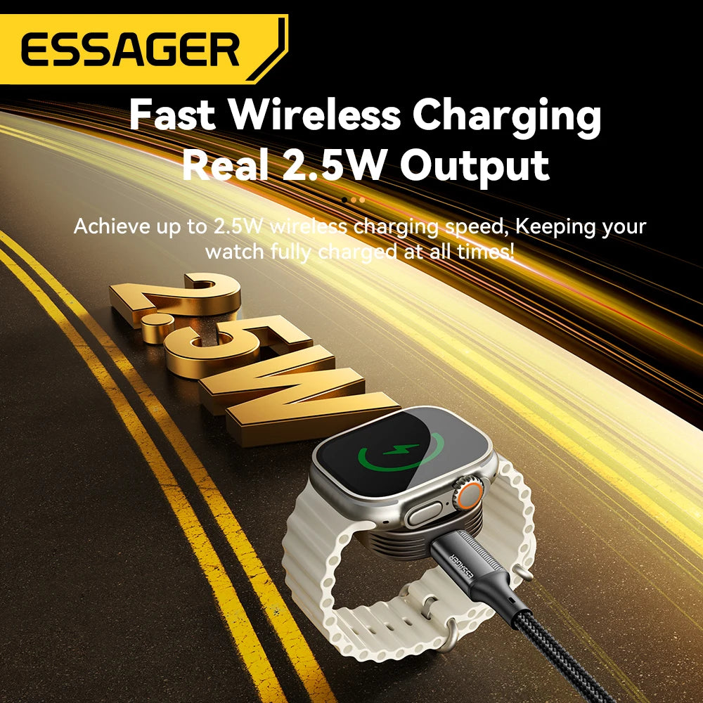 Essager Magnetic Wireless Charger for Apple Watch - Supersell 