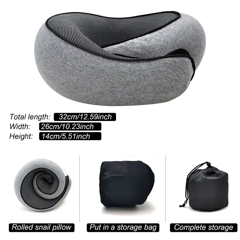 Neck Memory Foam U-shaped Pillow - Supersell 