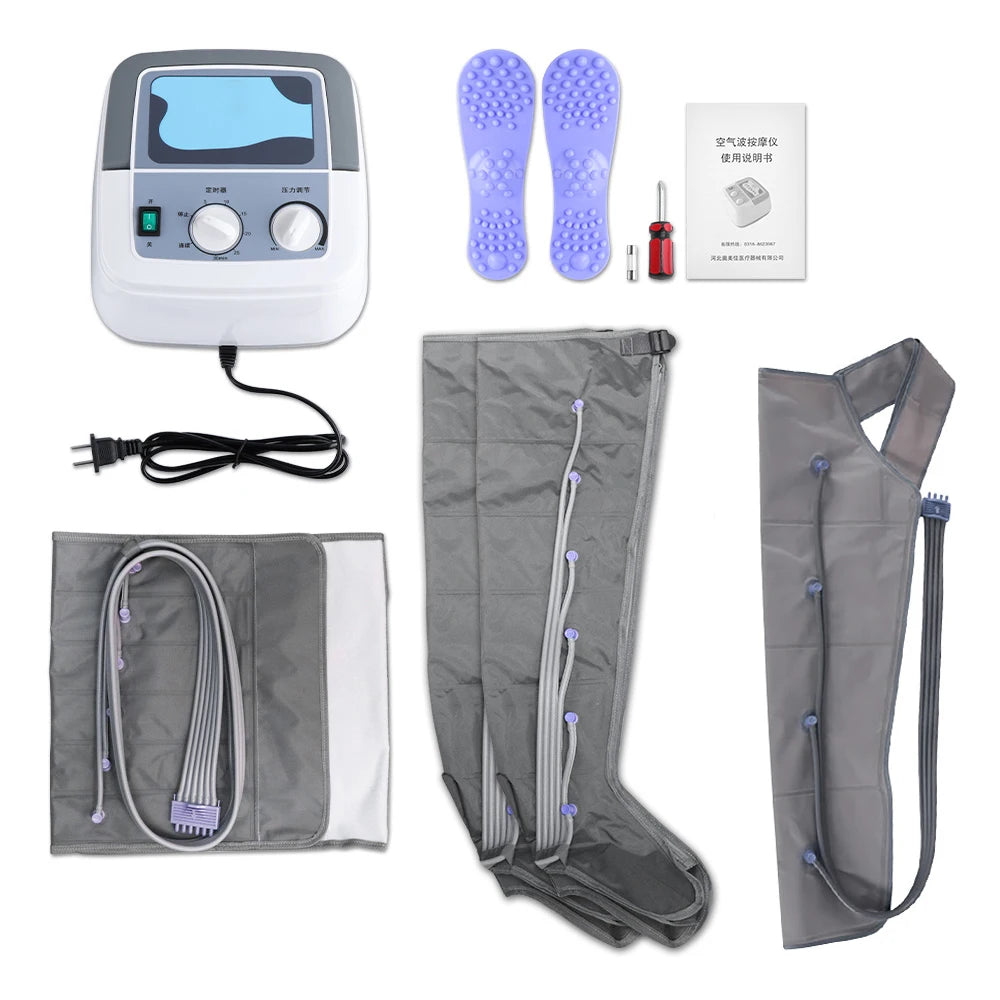 Air Wave Pressotherapy Machine - Lymphatic Drainage & Muscle Relaxer - Supersell 