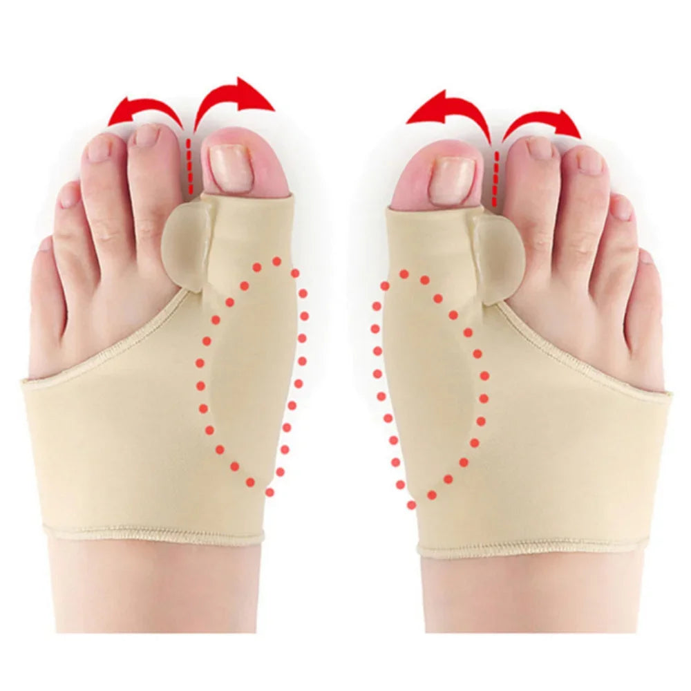 Toe Separator Hallux Valgus Bunion Corrector Hammer Toe Straightener
