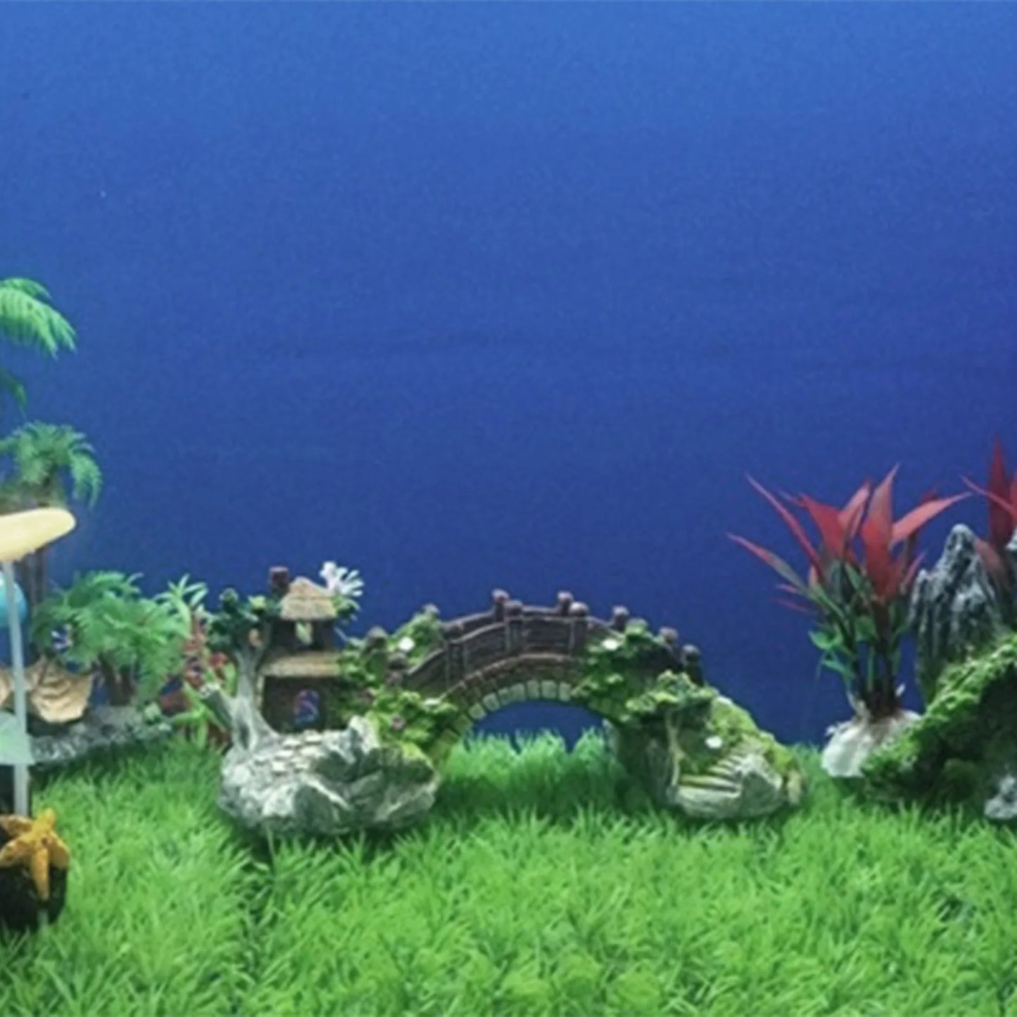 Fish Tank Bridge Resin Landscape Decoration Aquarium Equipment Accessories - Supersell 