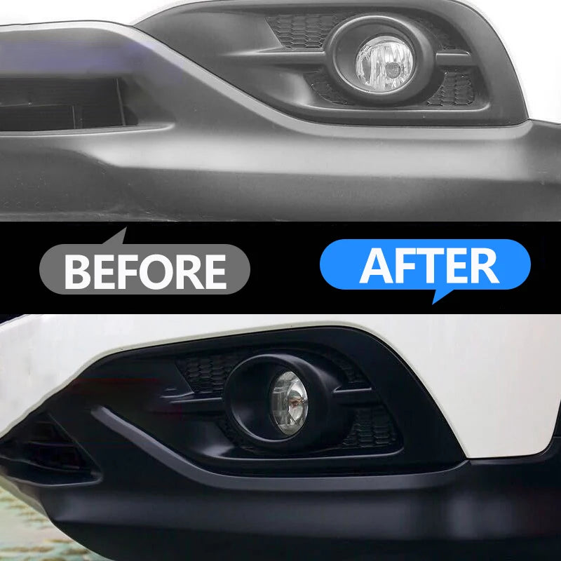 Plastic Restore Revitalizer Renovator Long Lasting Coating Gloss Black Shine - Supersell 