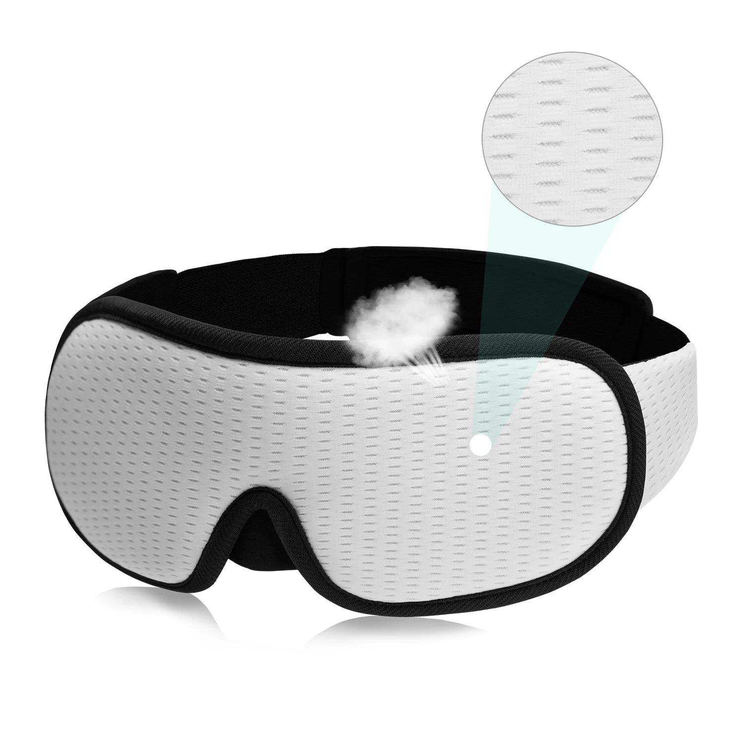3D Mask for Sleep Eye Mask Lights Blockout Soft Pad - Supersell 