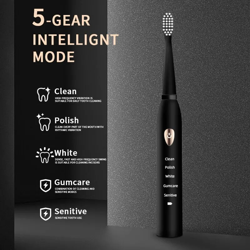 Electric Toothbrush USB Charging - Supersell
