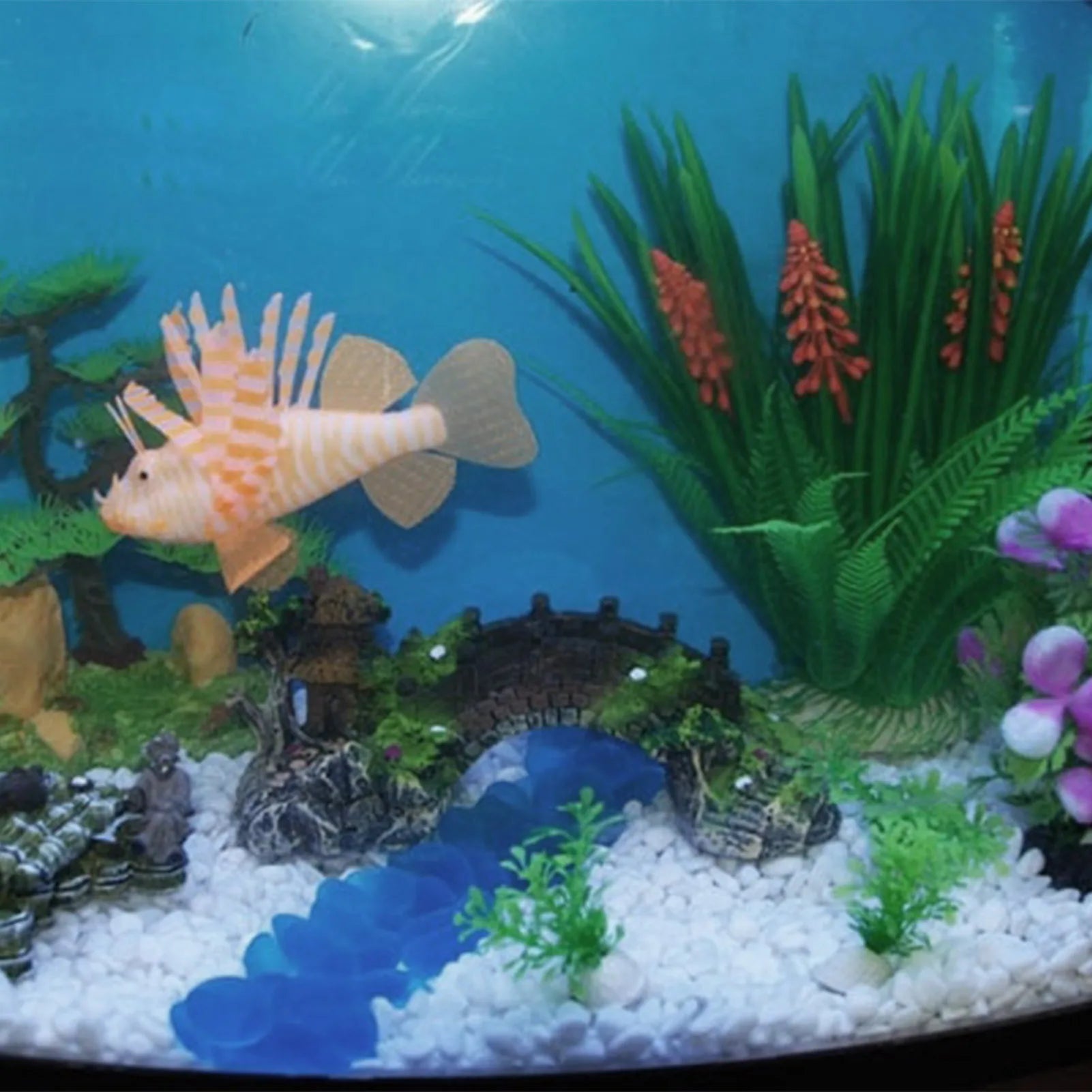 Fish Tank Bridge Resin Landscape Decoration Aquarium Equipment Accessories - Supersell 