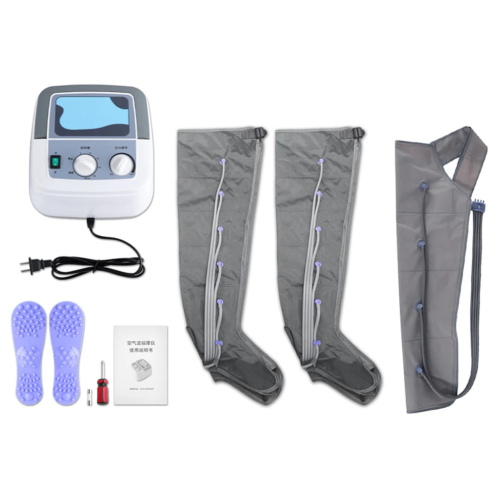 Air Wave Pressotherapy Machine - Lymphatic Drainage & Muscle Relaxer - Supersell 