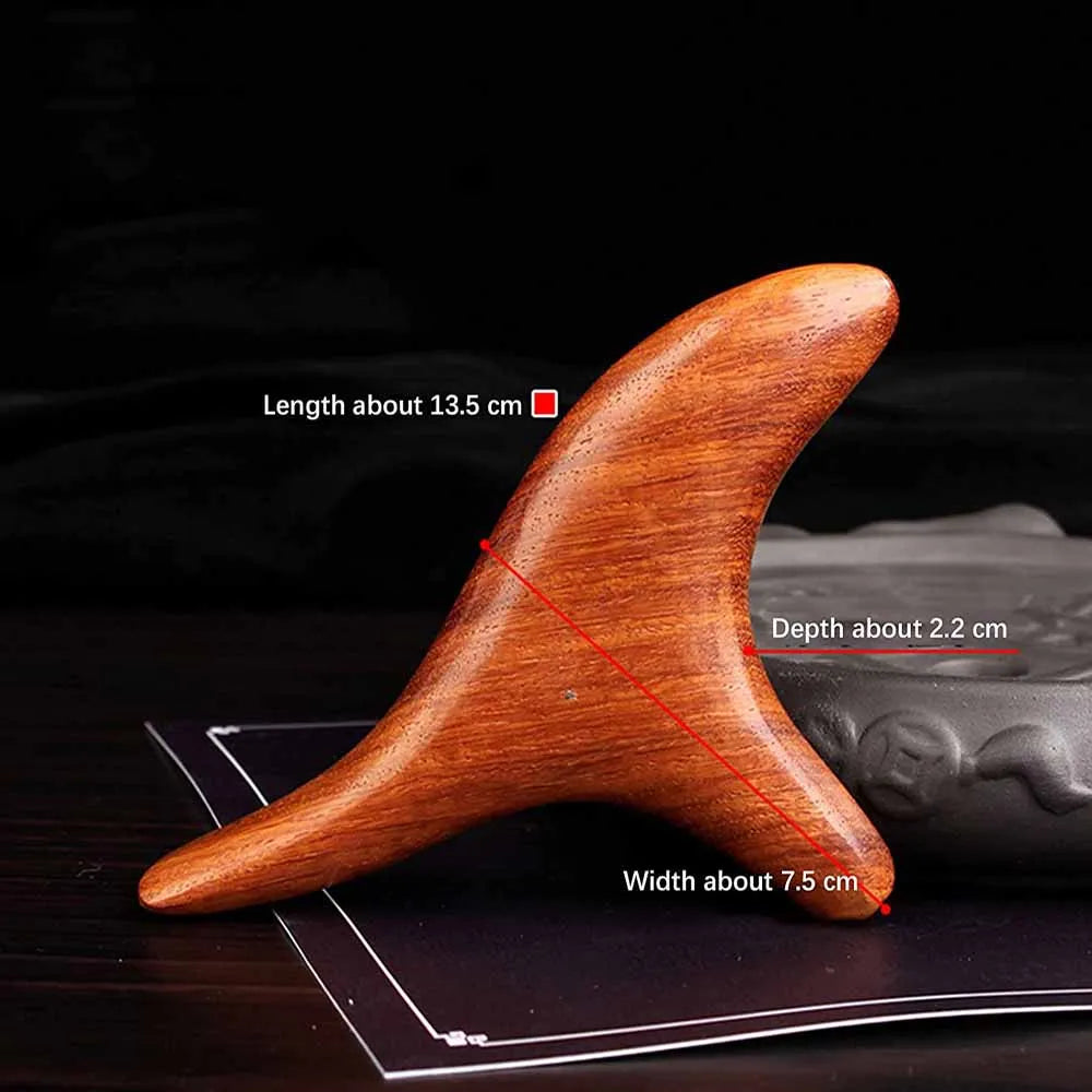 Wood Trigger Point Massage Gua Sha Lymphatic Drainage Tools - Supersell 