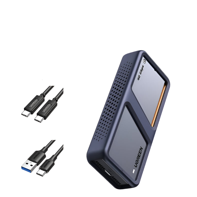 UGREEN 40Gbps NVMe SSD Case SSD Enclosure M.2 to USB4.0 Adapter - Supersell 
