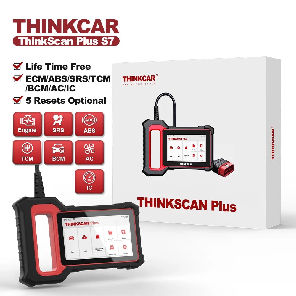ABS SRS ECM System Car Diagnostic Tool Thinkscan Plus S4 S7 - Supersell