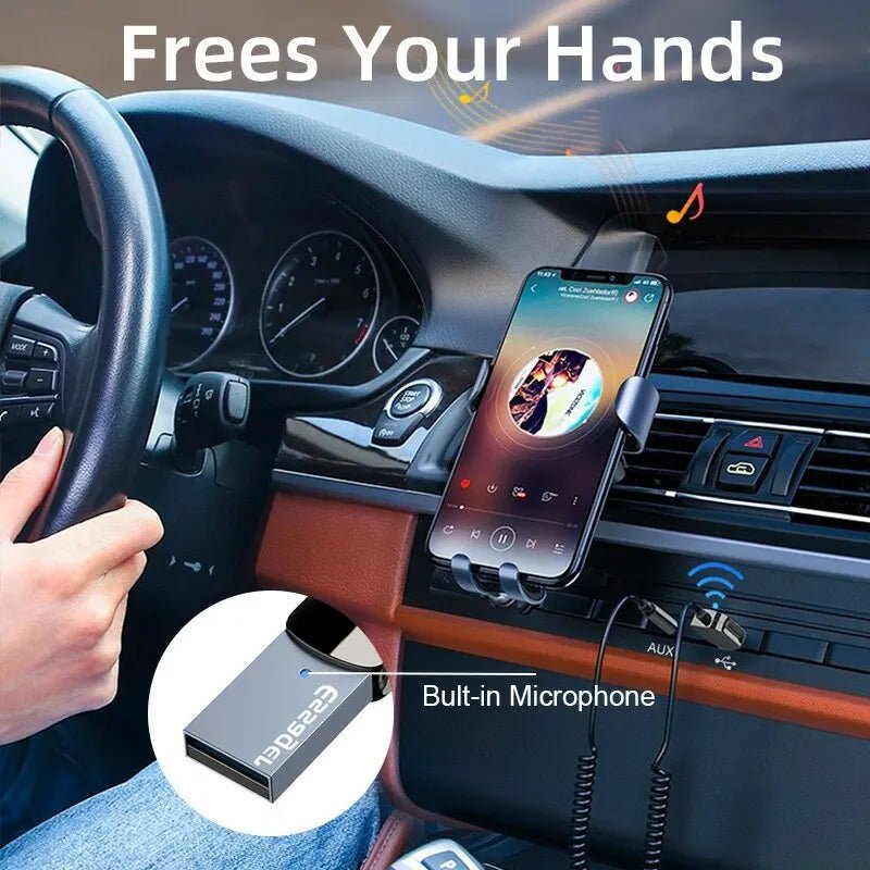 Bluetooth Audio Receiver Dongle USB To 3.5mm Jack Car Audio Aux - Supersell