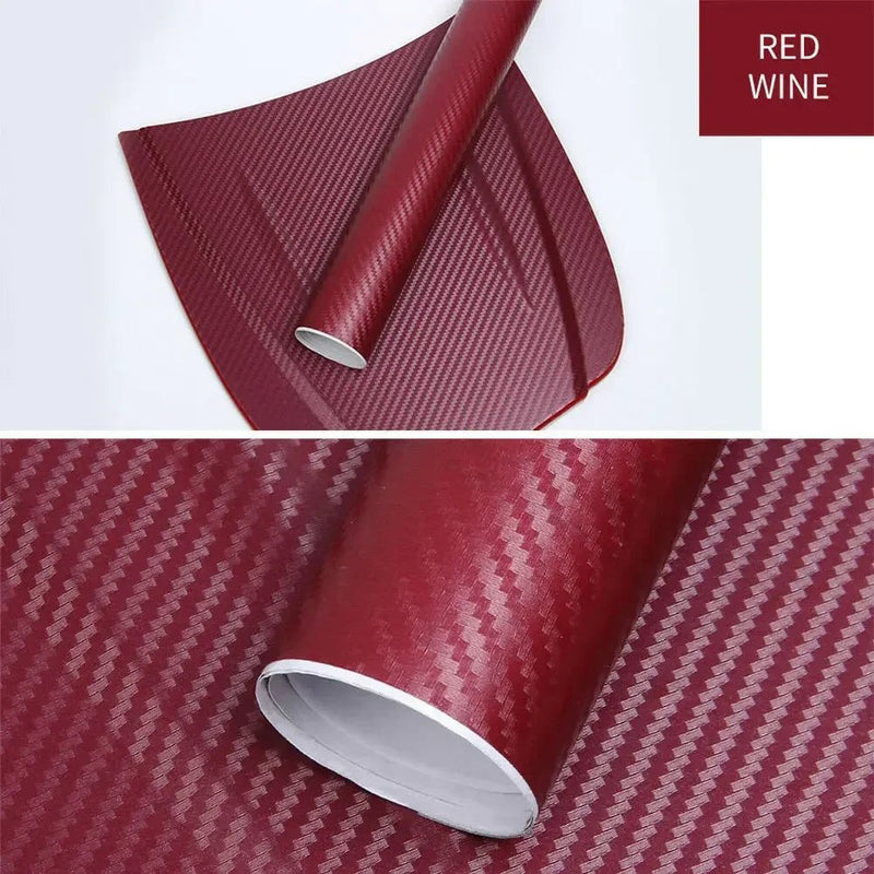 Car 3D Carbon Fiber Roll Film 30x127cm - Supersell