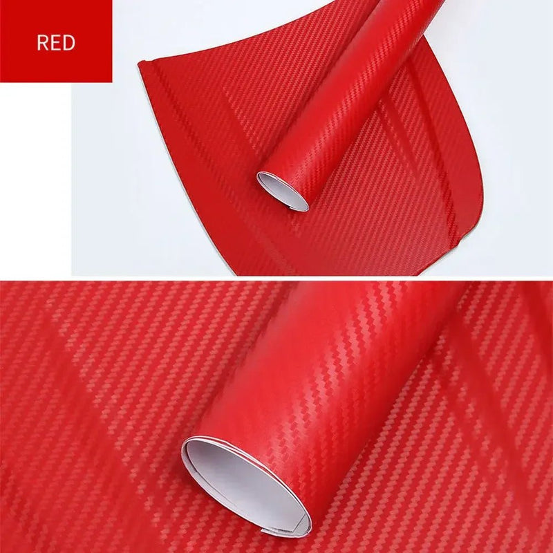 Car 3D Carbon Fiber Roll Film 30x127cm - Supersell