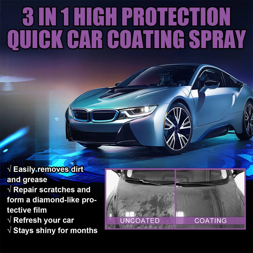 Car Polishing Spray Wax with Car Scratch Repair - Supersell