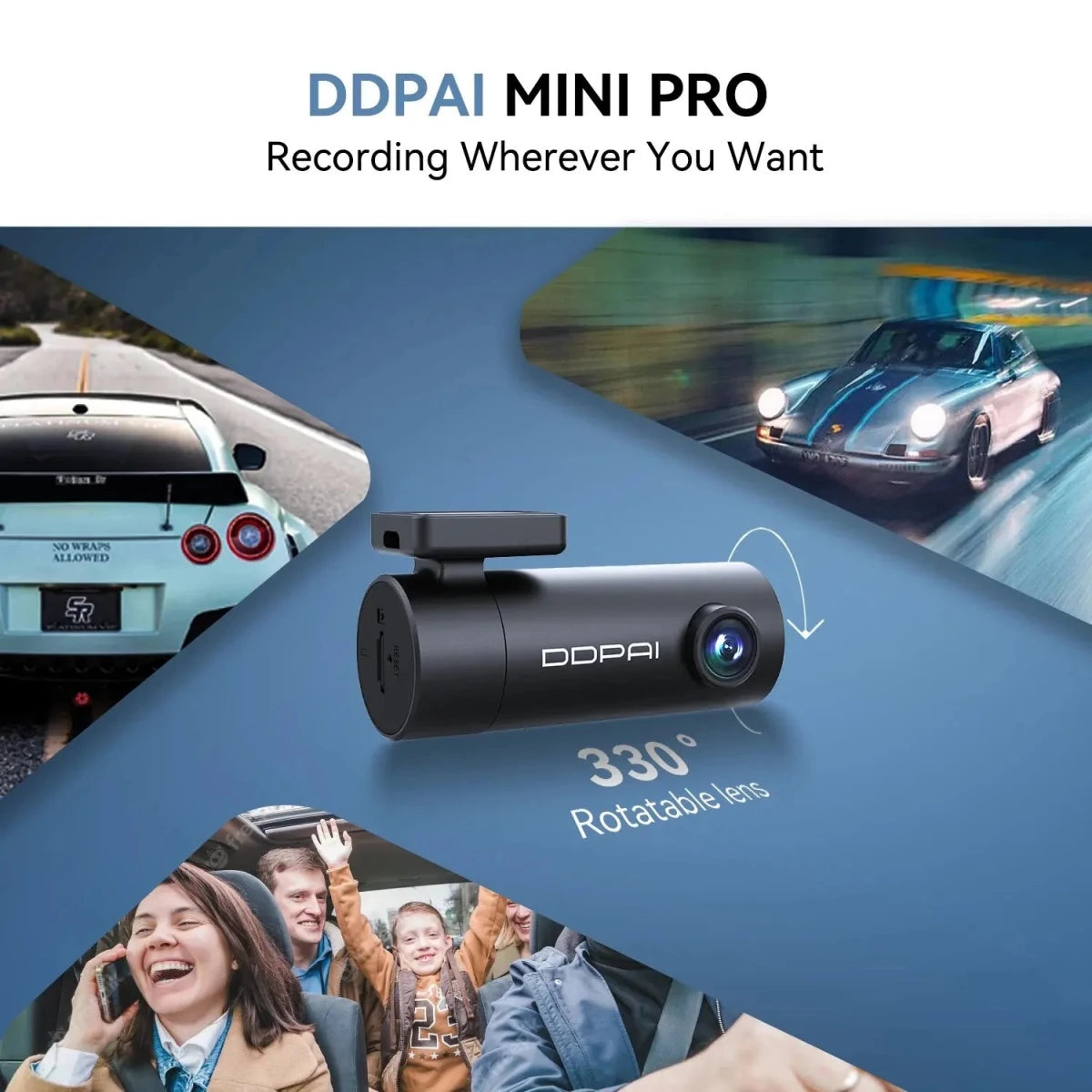 DDPAI Dash Cam Mini Pro 1296P Ultra HD - Supersell