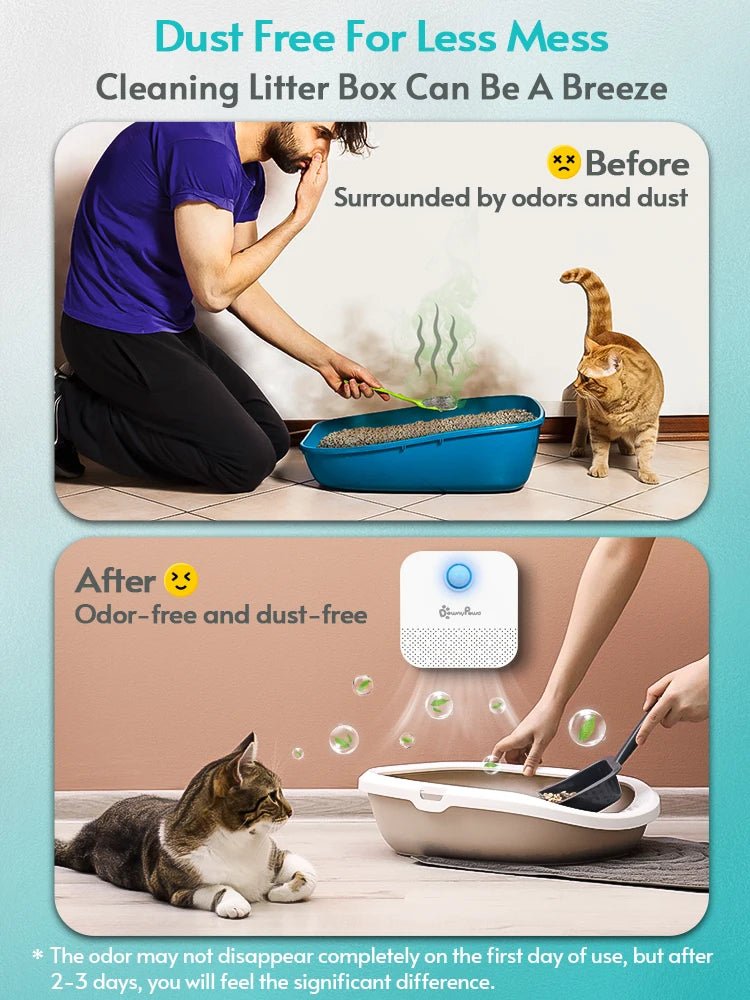 DownyPaws Cat Dog Smart Odor Purifier - Supersell