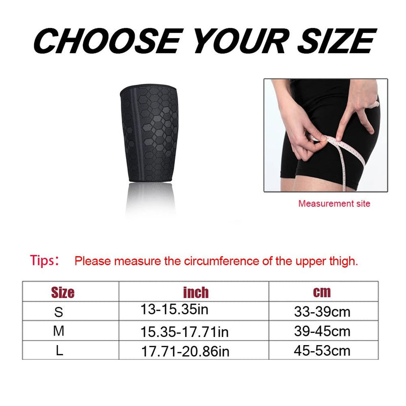 Dual Muscle Compression Sleeve – Thigh, Hamstring & Quad Relief - Supersell