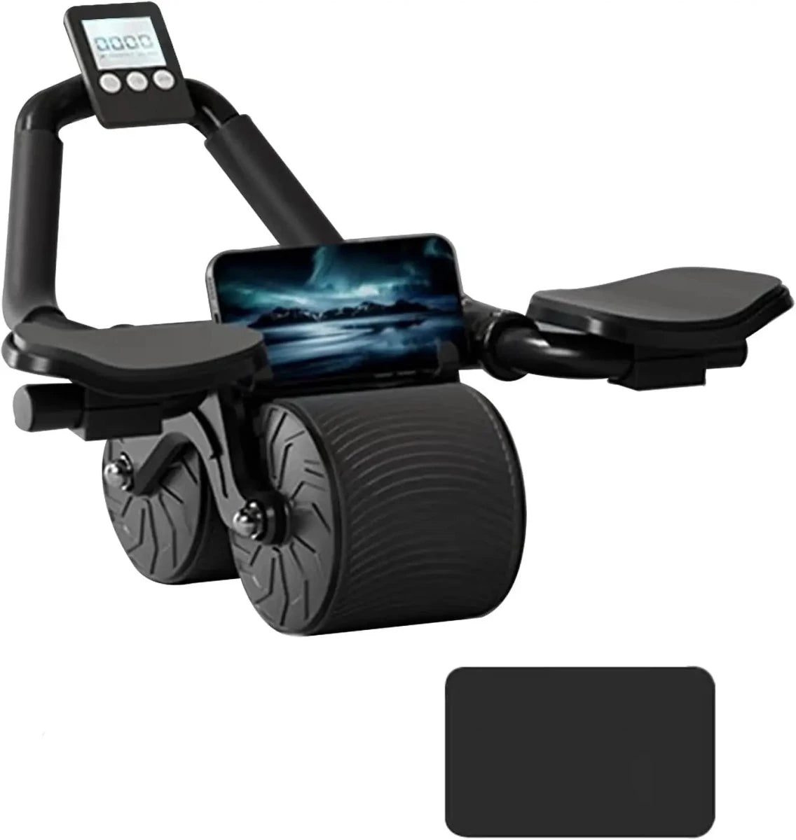 Elbow Support Automatic Rebound Abdominal Exercise Roller Wheel - Supersell