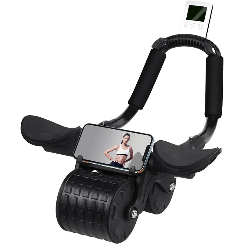 Elbow Support Automatic Rebound Abdominal Exercise Roller Wheel - Supersell
