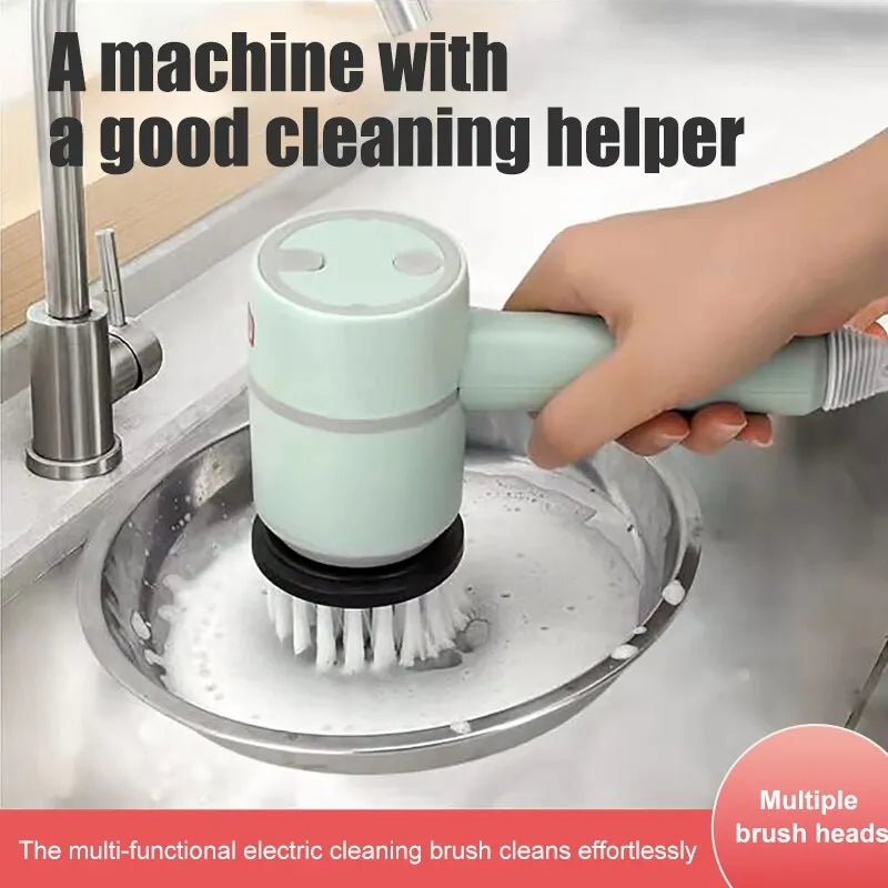Electric Kitchen Cleaning Brush USB Rechargeable - Supersell