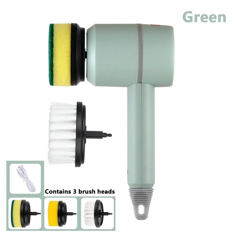 Electric Kitchen Cleaning Brush USB Rechargeable - Supersell