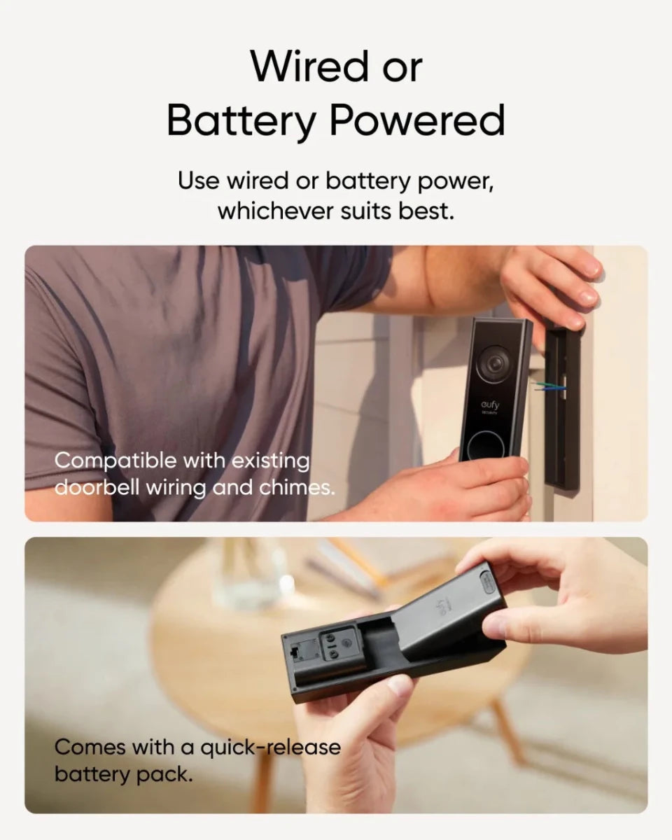 eufy Security Dual Video Doorbell E340 Camera - Supersell