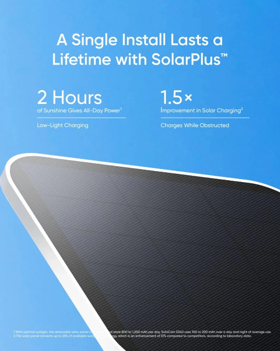 eufy SoloCam S340 Solar Camera - Supersell