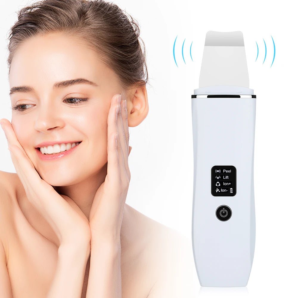 Hailicare Skin Scrubber – Ultrasonic Peeling & Blackhead Cleaner - Supersell