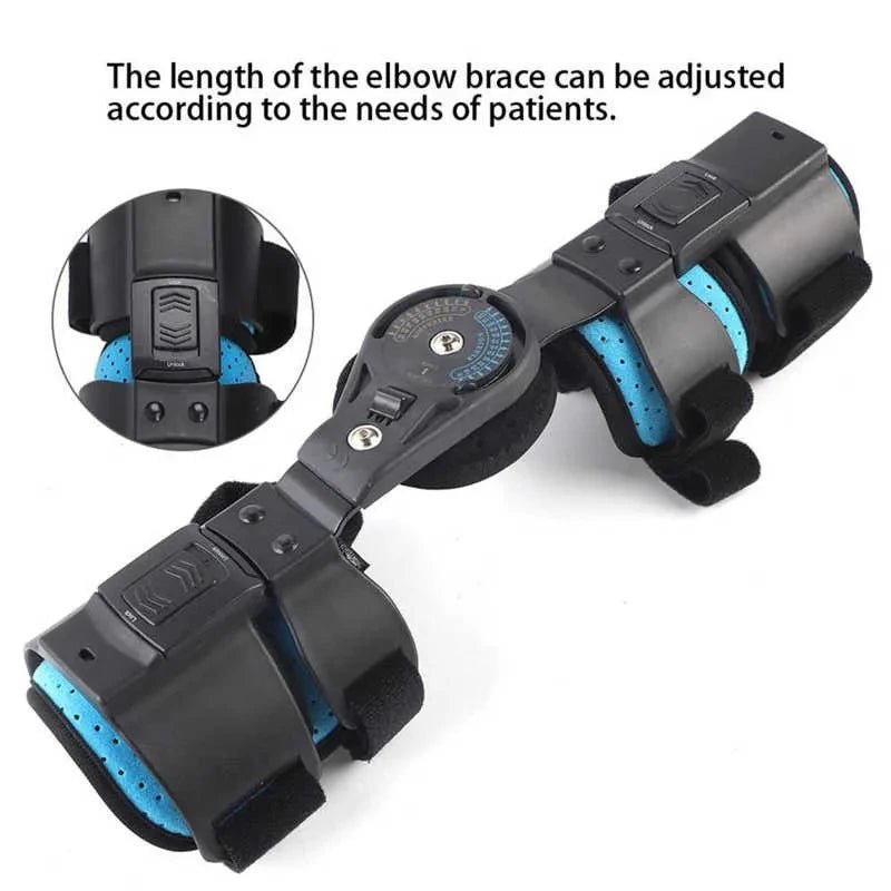 Hinged Elbow Brace with ROM Support for Injury Recovery - Supersell