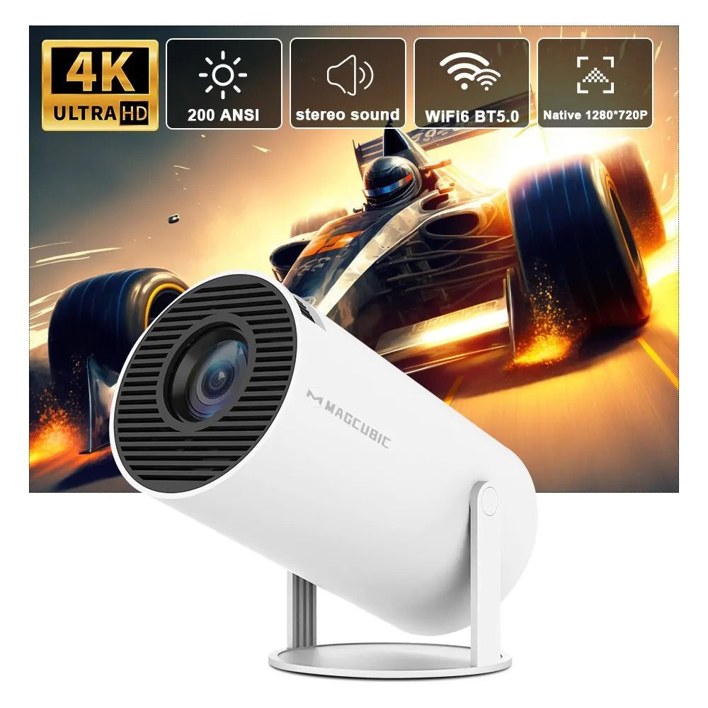 Hy300 4K Android iOS Magcubic Projector - Supersell