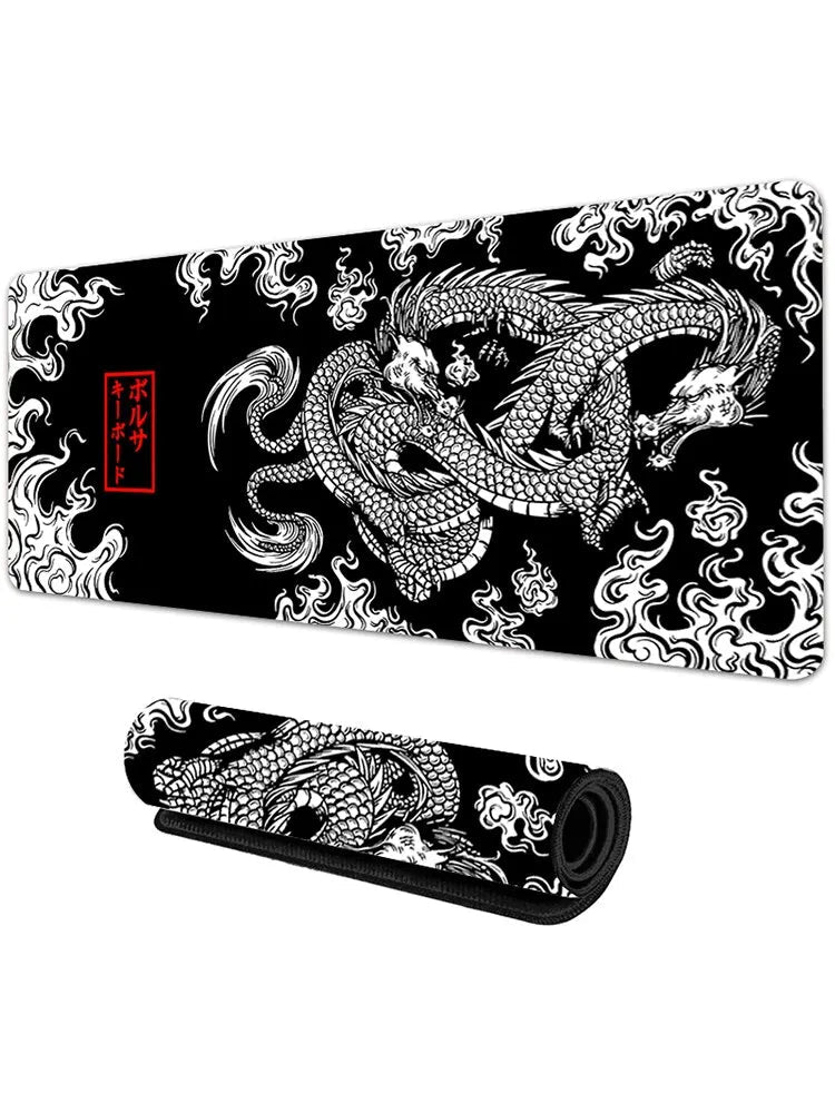 Japanese Dragon Large Gaming Mousepad - Supersell