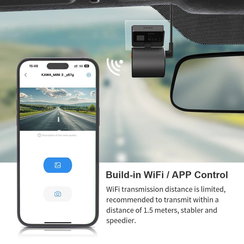 KAWA MINI 3 Dash Camera 2K - Supersell