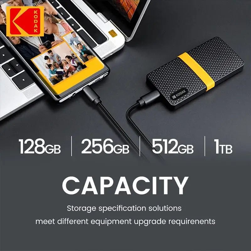 Kodak Portable SSD Type - C USB 3.1 - Supersell