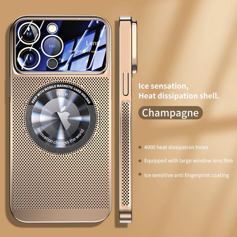 Luxury Heat Dissipation Magnetic Case For iPhone - Supersell